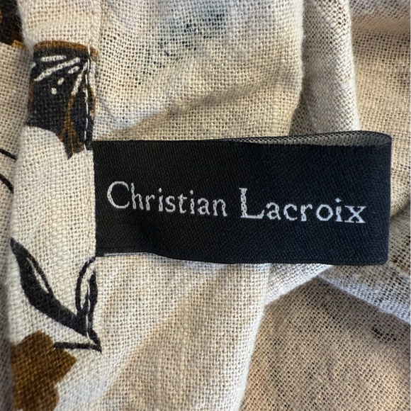 Christian Lacroix Bats Moths Butterflies and Vines Apron - Picture 3 of 9